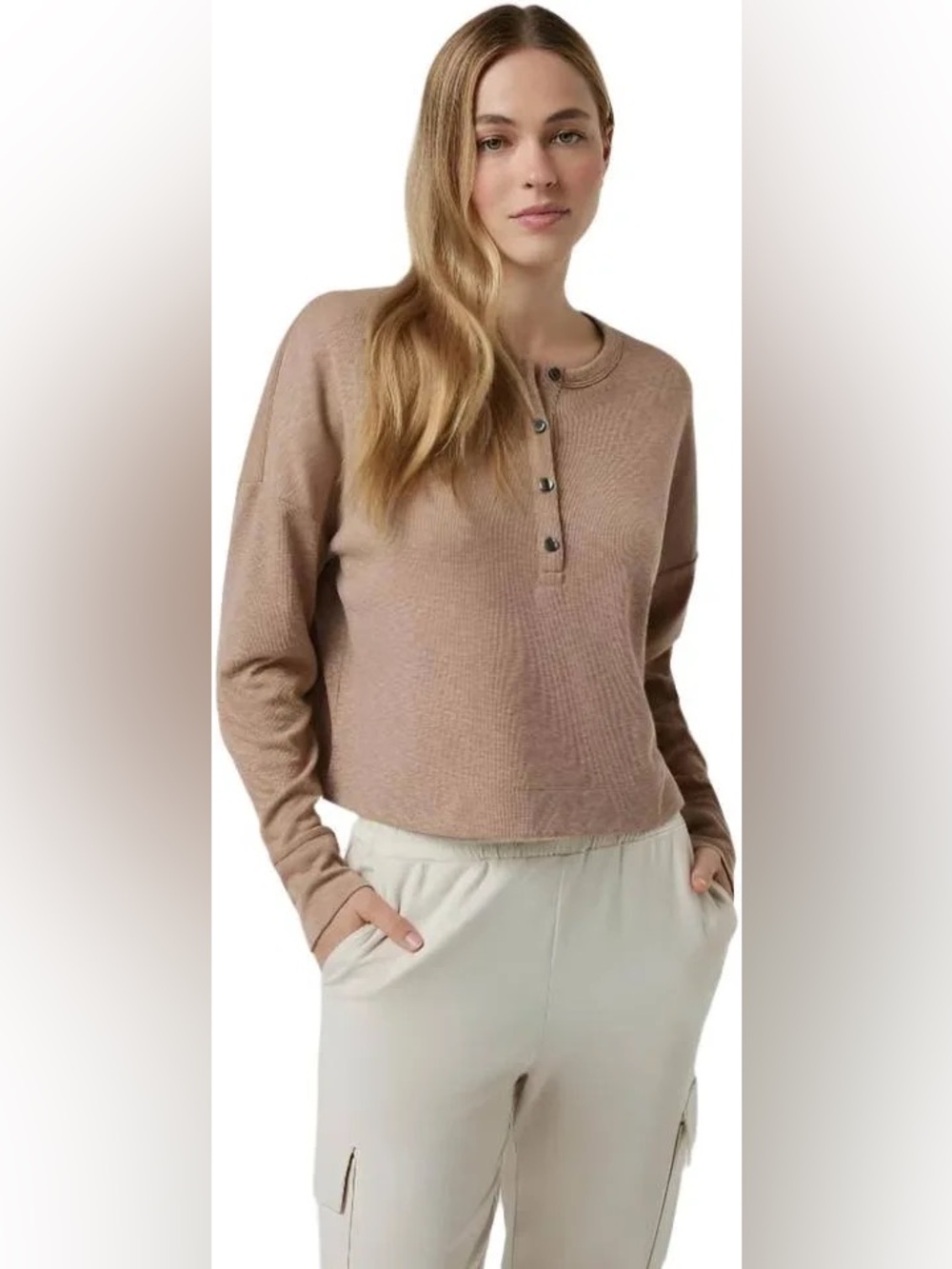 VUORI Sunrise Oversized Henley